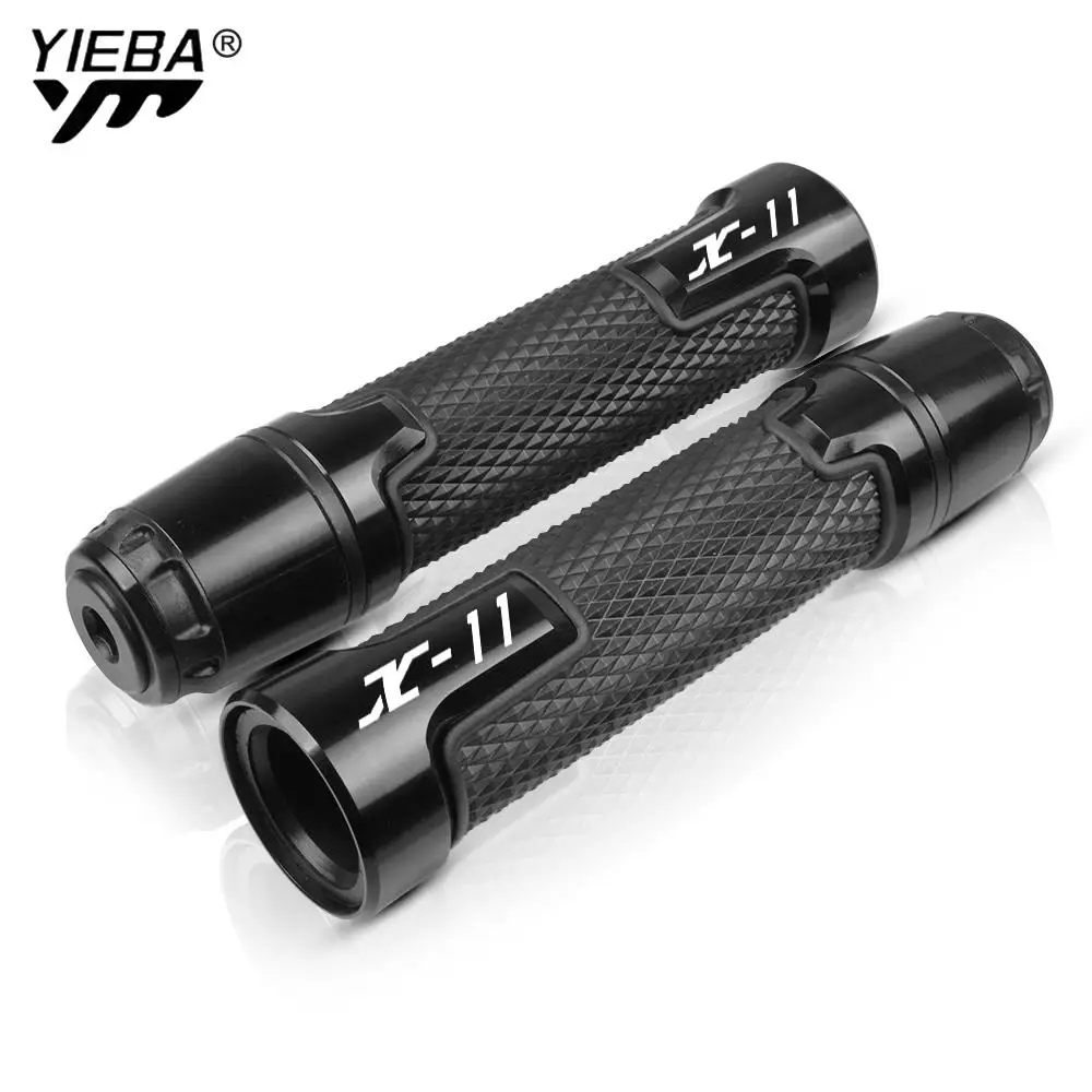 

Motorcycle Aluminum plastic Handlebar 22MM Handle bar Grip Hand Cap Moto Racing Grips For Yamaha X-11 X11 X 11 2000-2019 2015