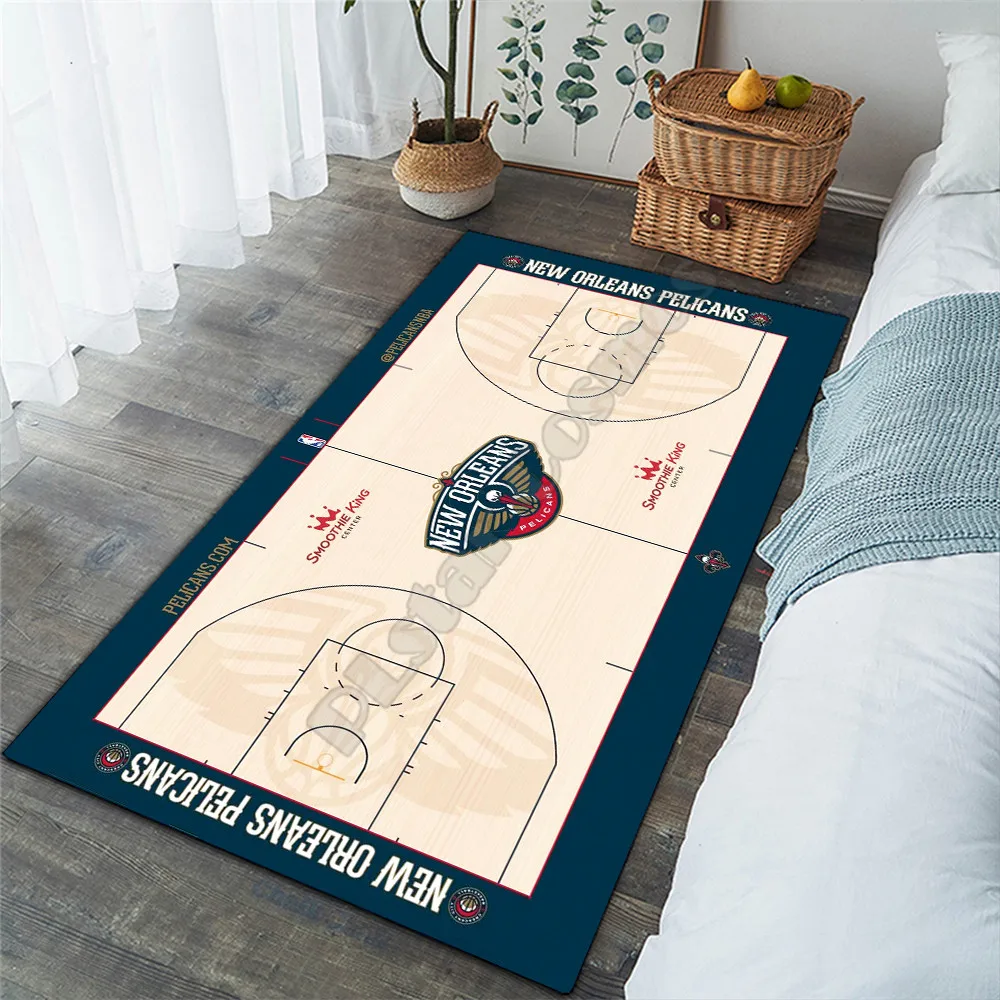 

PLstar Cosmos Basketball Field Area Rug 3D All Over Printed Rug Non-slip Mat Dining Room Living Room Soft Bedroom Carpet 02