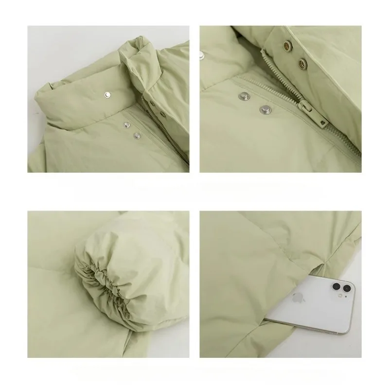 2023 New Women Down Jacket Winter Coat Female Short Parkas Loose Warm Outwear Given To Philandering Leisure Time Overcoat