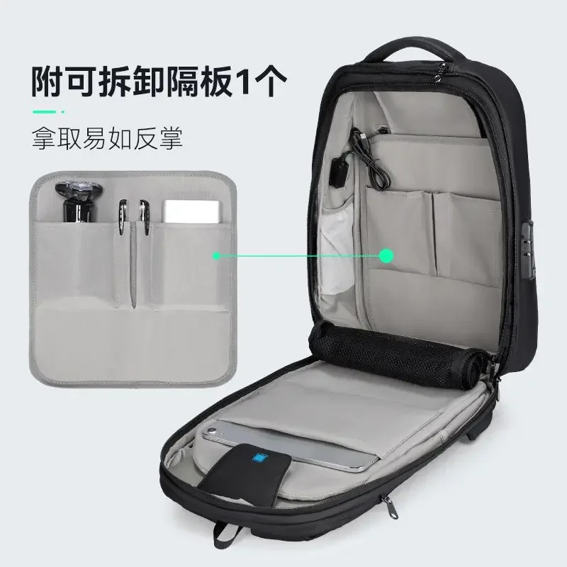 Waterproof Laptop Backpack with TSA Lock for Men