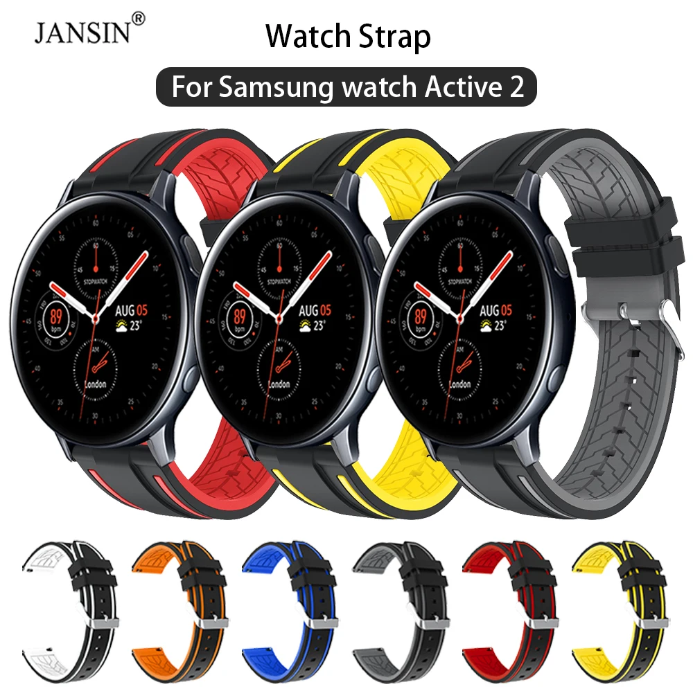 Cinturino In Silicone Per Samsung Galaxy Watch Active 2 40Mm 44Mm Cinturino In Gomma Cinturino Da Polso Per Samsung Active 2 Accessori Per Bracciali