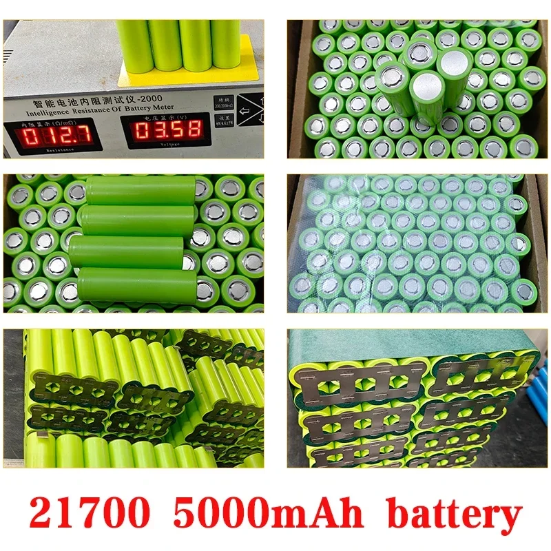 2025 new 48V 21700 2500W 50Ah 45Ah 40Ah 35Ah 30Ah 25Ah 20Ah Lithium Battery Pack for Home Energy Storage Power Tools Use 4