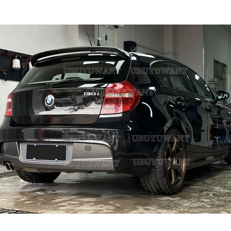 UBUYUWANT For BMW 1 Series E87 E81 Hatchback AC Style Rear Roof Lip