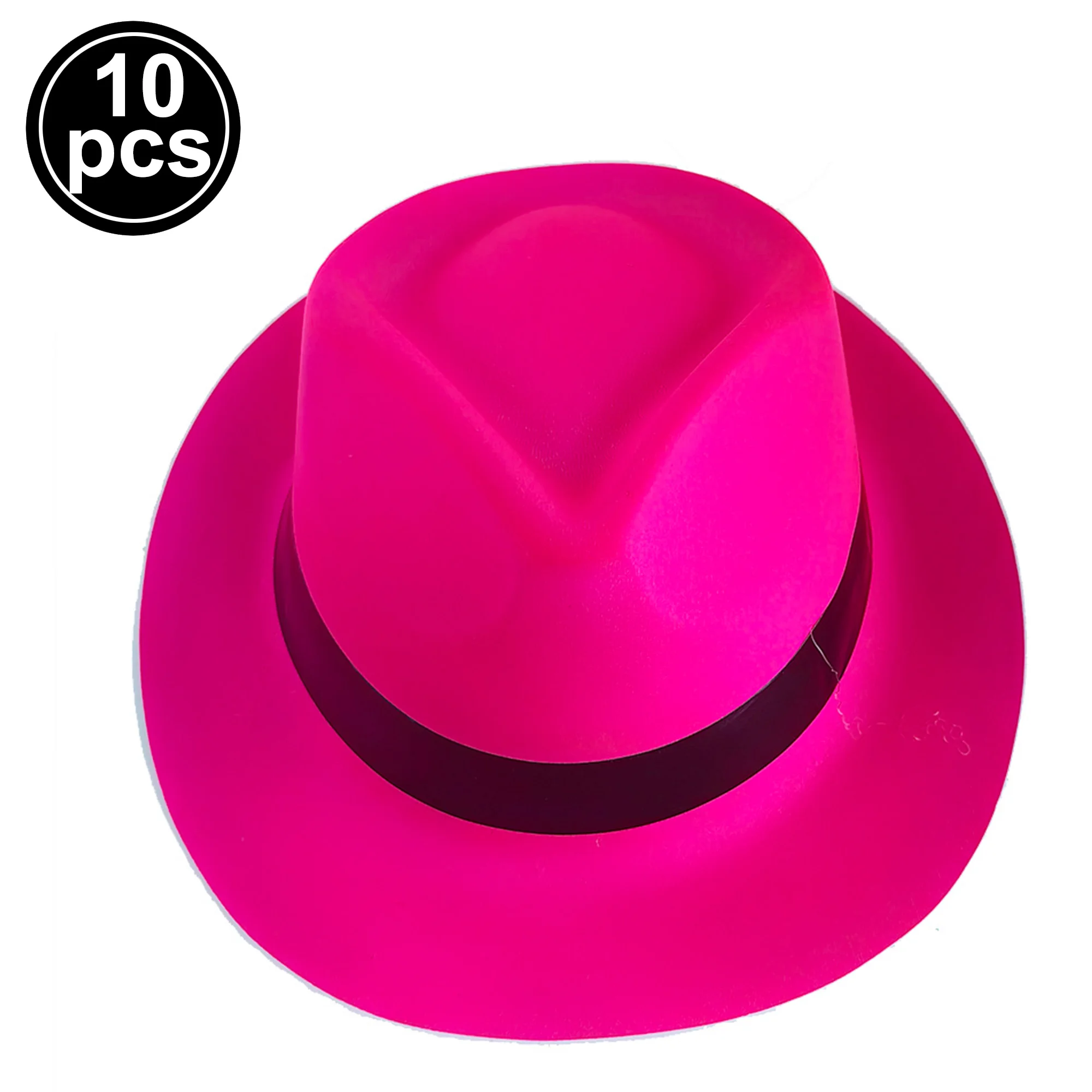 10pcs plastic hat#5