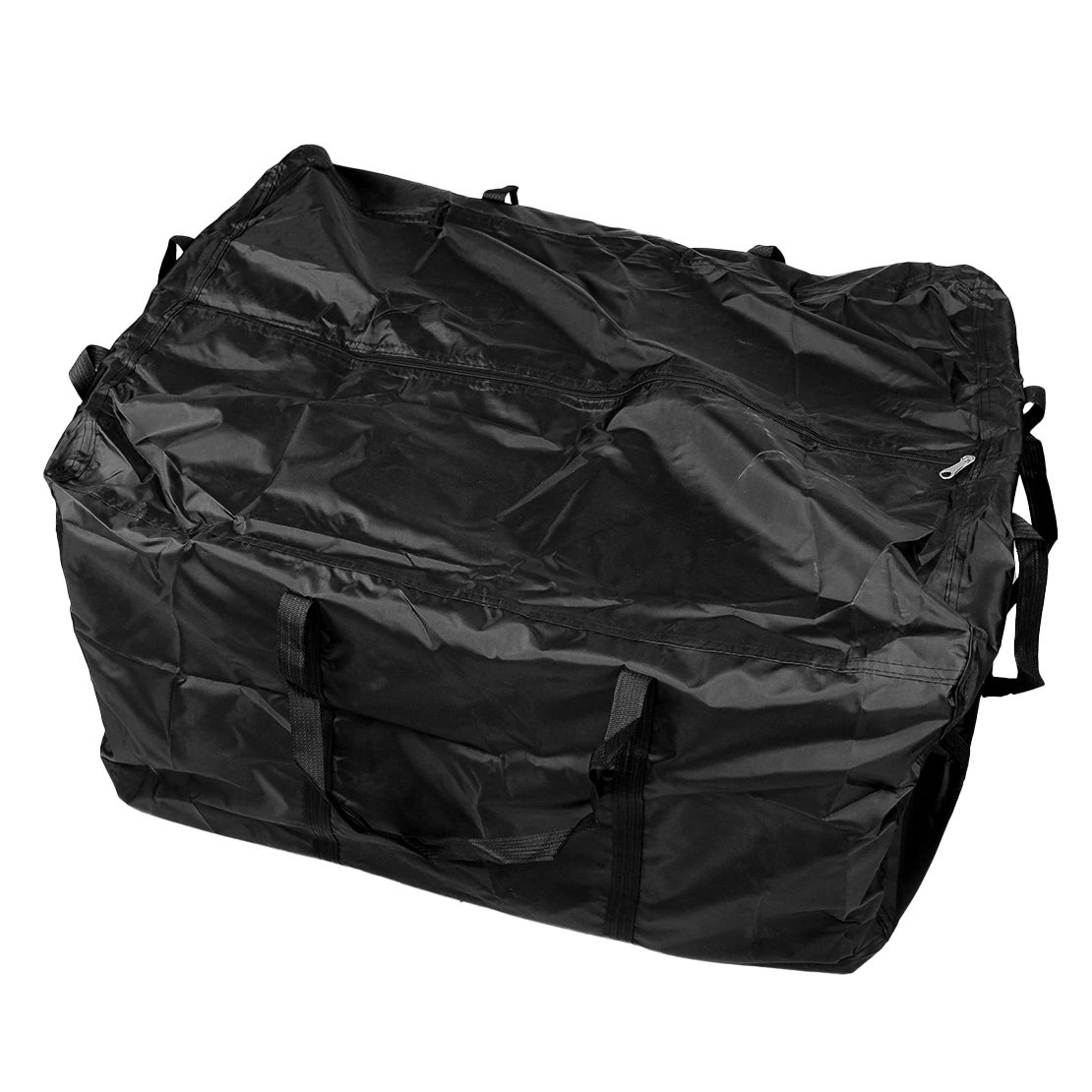 Black Camping BBQ Waterproof Storage Carry Duffle Bag Polyester Oxford Cloth Fit for Weber BABY Q&Q1000 Series