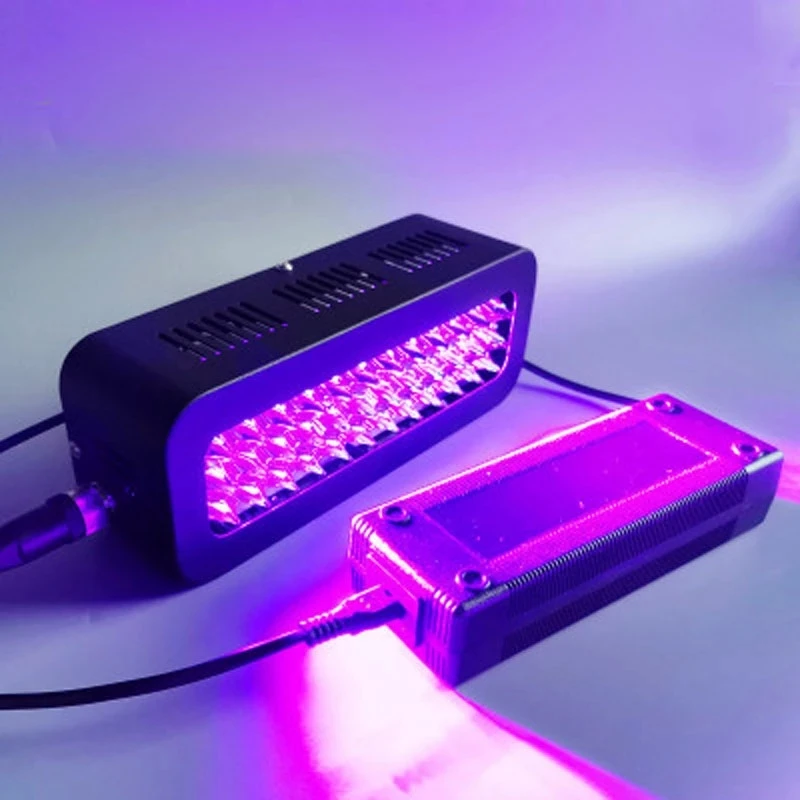 720W 395nm 405nm 365nm LED UV Gel Curing Lamp Ultraviolet Cure Oil Printing Machine Ink Paint Silk Screen 3D Printer Curing
