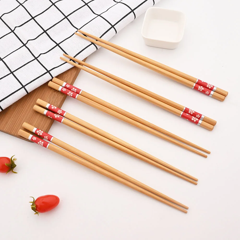 Juego de 5 par/set de palillos japoneses antideslizantes, palillos coreanos  para comida saludable en casa, Hotel, restaurante, palillos para Sushi –  Los mejores productos en la tienda online Joom Geek