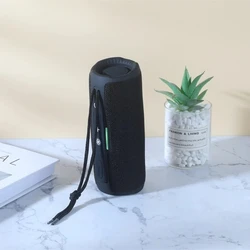 Portable Outdoor Bluetooth Speaker with Wireless Connectivity and Multiple Features (Style B 10W Black)