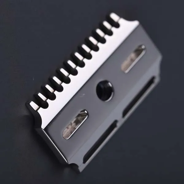 Yaqi-Double Comb Safety Razor Head, 316 Aço