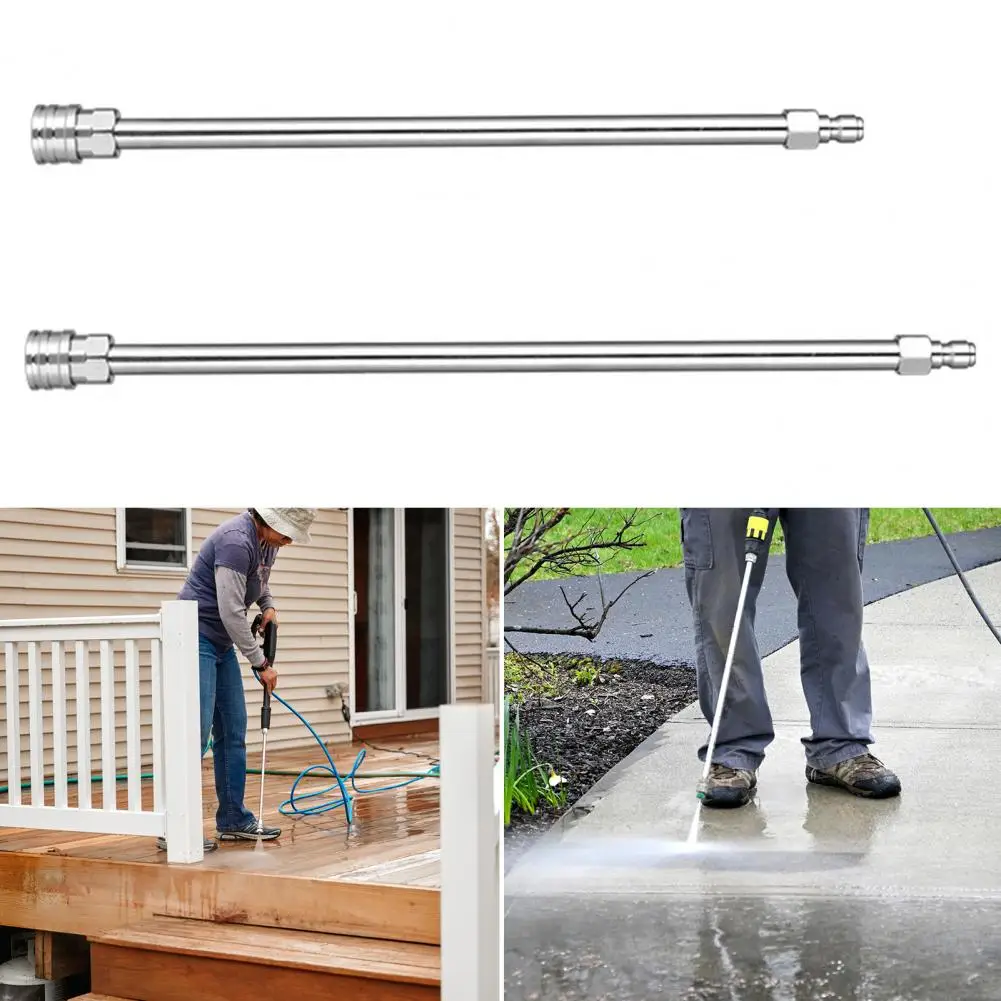 

Quick Connect Extension Wand Durable Easy-to-install Pressure Washer Extension Wand for Quick Connect Power Washing Corrosion
