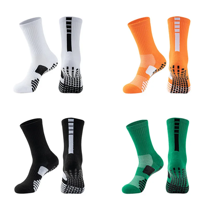 SiliconeAntiSlipFootballSocksWholesaleMenWomenSportBasketball