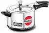 H56 Hevibase Induction Compatible Aluminum Pressure Cooker, 5-Liter,SILVER 1