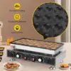 Mini Pancake 50pcs Mini Dutch Pancake 1600W Mini Pancakes Machine Commercial Pancake Electric Dutch Panc 2