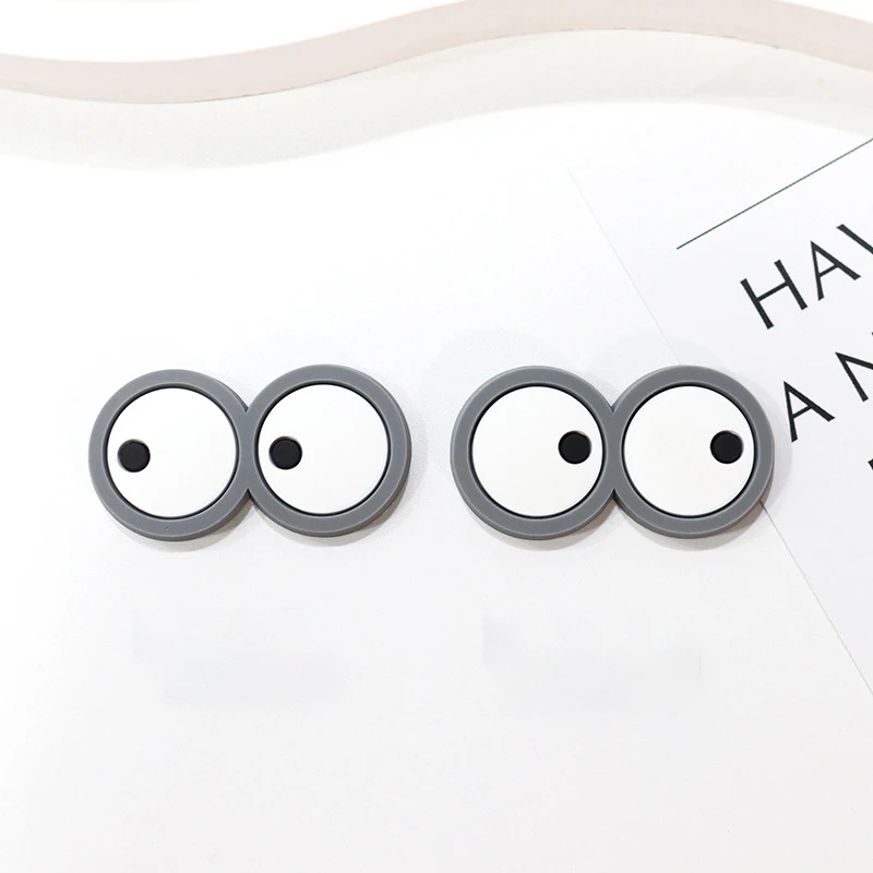 1/3/5/10PCS Water Bottle Eye Stickers Creative Cartoon Silicone PVC Small Eye Patch Cup Sticker DIY Decoration Accessories