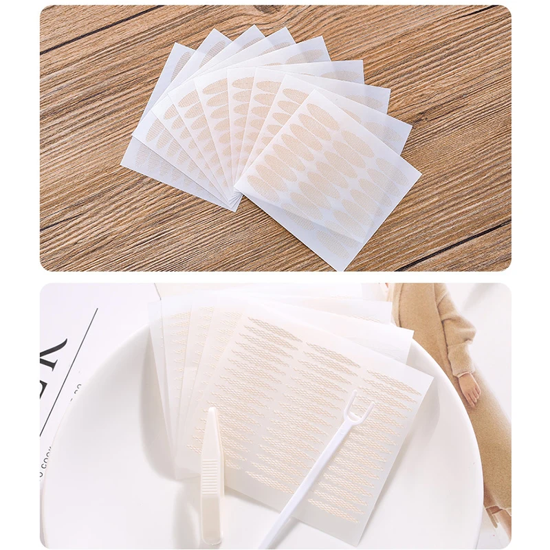 Lace Double Eyelid Tape for Hooded Droopy Uneven Small Eyes Makeup