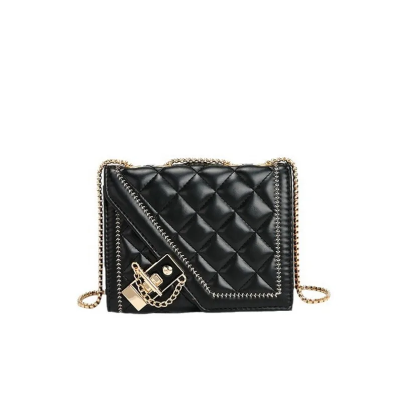 

Women's Geometric Chain Shoulder Bag, Handbag, Evening Gift Bag, Wedding Crossbody Bag, Fashionable Mini Wallet Storage Bag