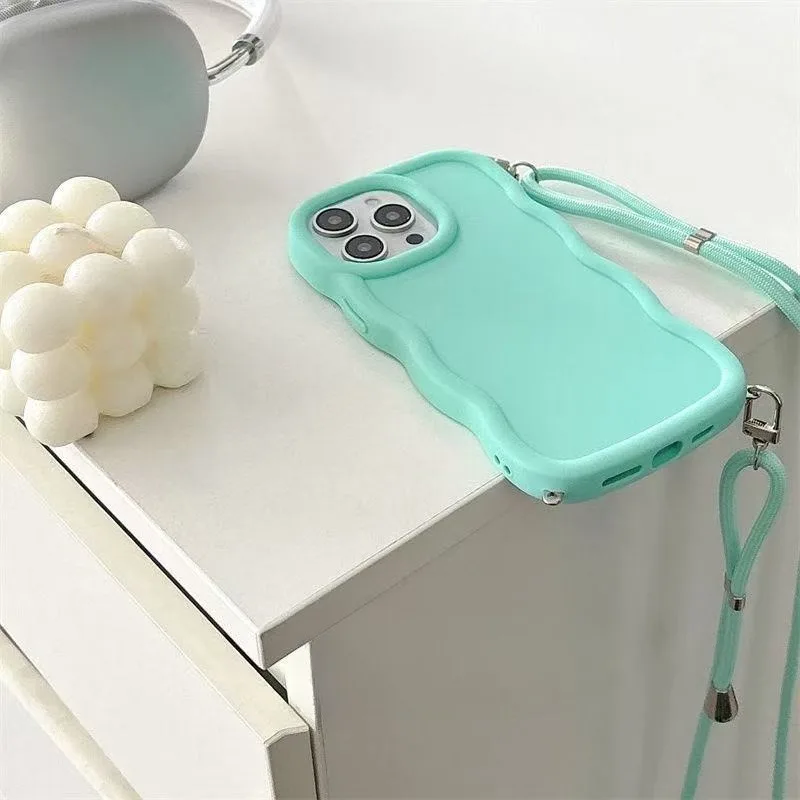 Adjustable Crossbody Lanyard Phone Case with Neck Strap