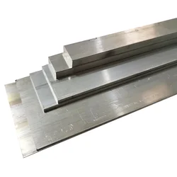 1Pcs Length 500mm 6061 Aluminum Flat Plate Bar Sheet Home DIY Width 10-100mm Thickness 2mm 3mm 4mm  Accept Customized
