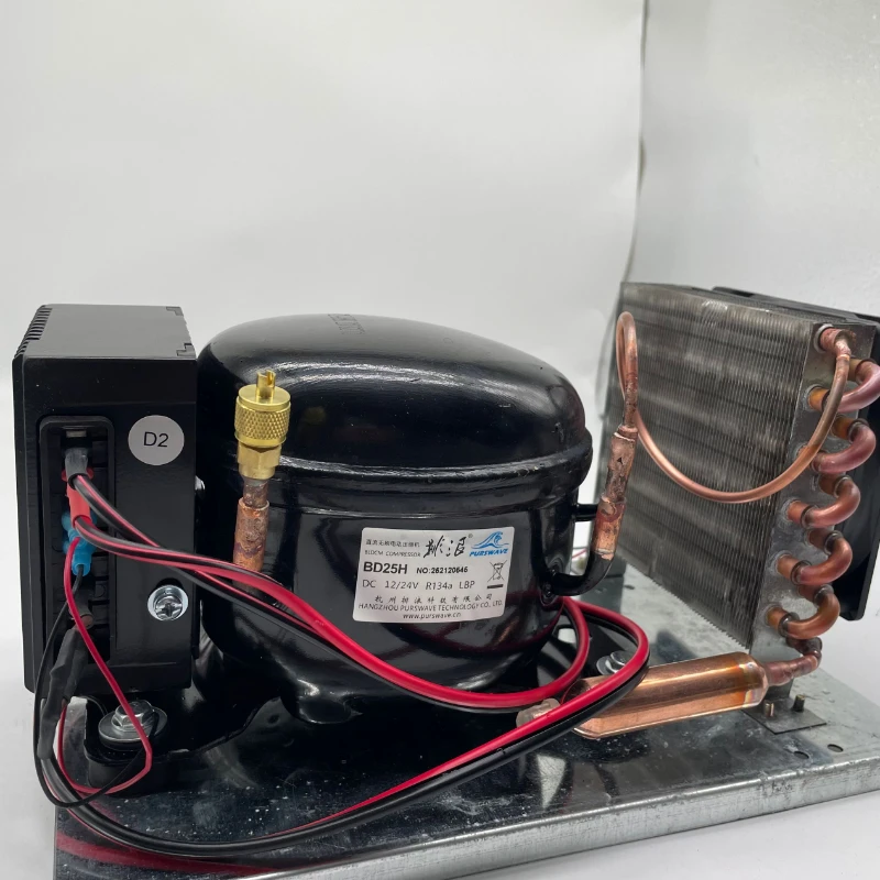 Bd25Hc Bd15Hc Bd35Hc Compressore Condensatore Frigorifero Per Auto Congelatore Solare E Frigorifero Marino Massimo 150 Litri Dc 12 V24V