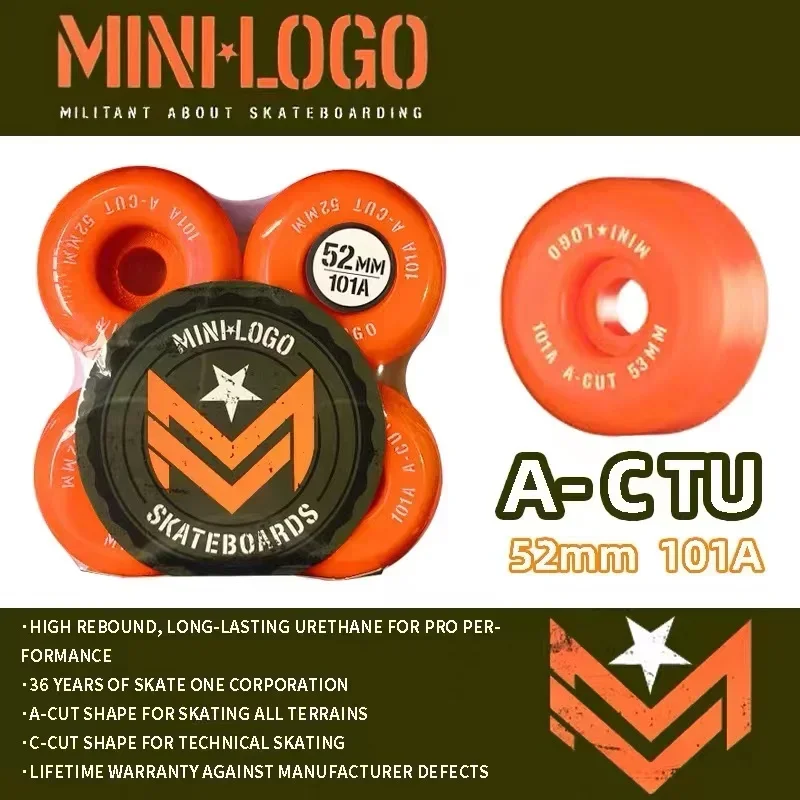 Skateboard Wheels 52mm 101A 53mm 54mm 95A for original minilgo 5