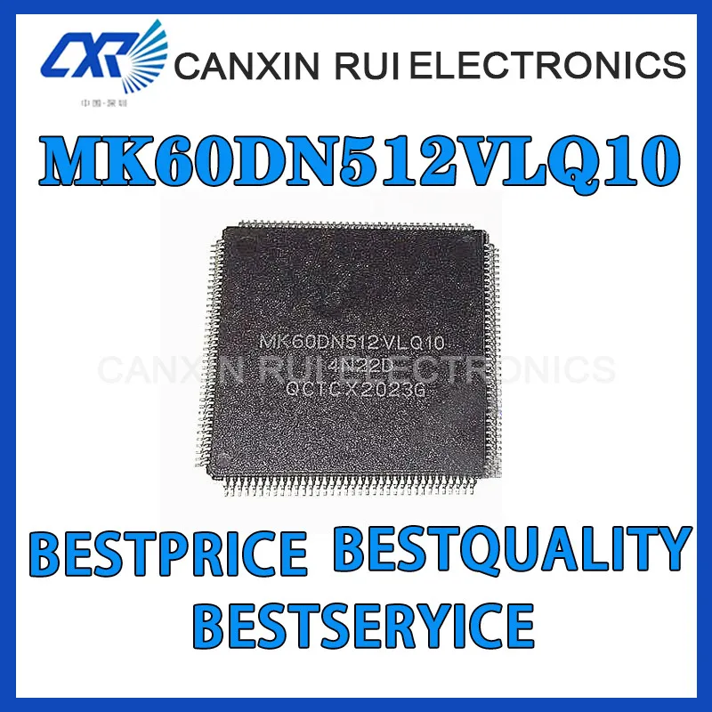 

New original MK60DN512VLQ10 LQFP-144 SMD 32-bit microcontroller integrated chip