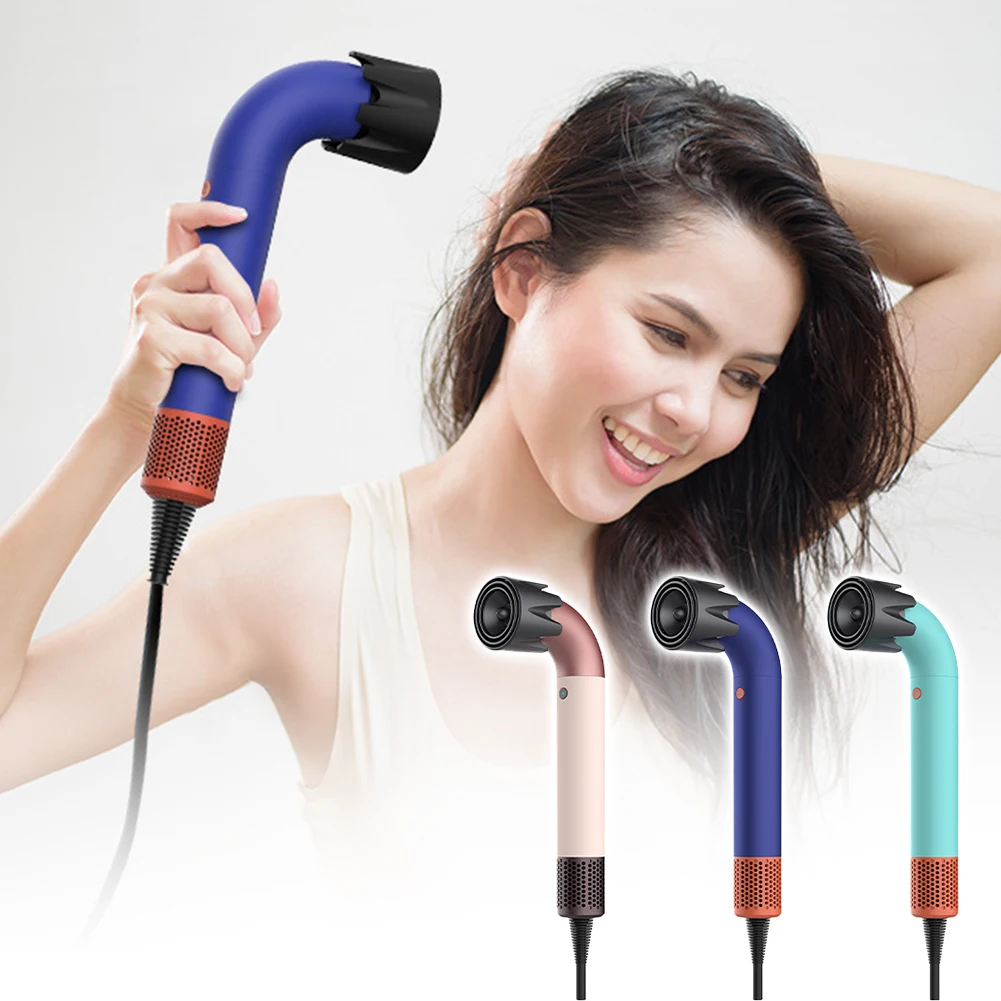 1/4 Nozzles Hair Dryer High Speed Hair Blower Quick Drying Negative Ion Electric Leafless Dryers Personal Care Styling