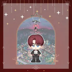 Charming Cartoon Acrylic Keychain - Whimsical Kawaii Keyring & Jewelry Accessory Gift (3)