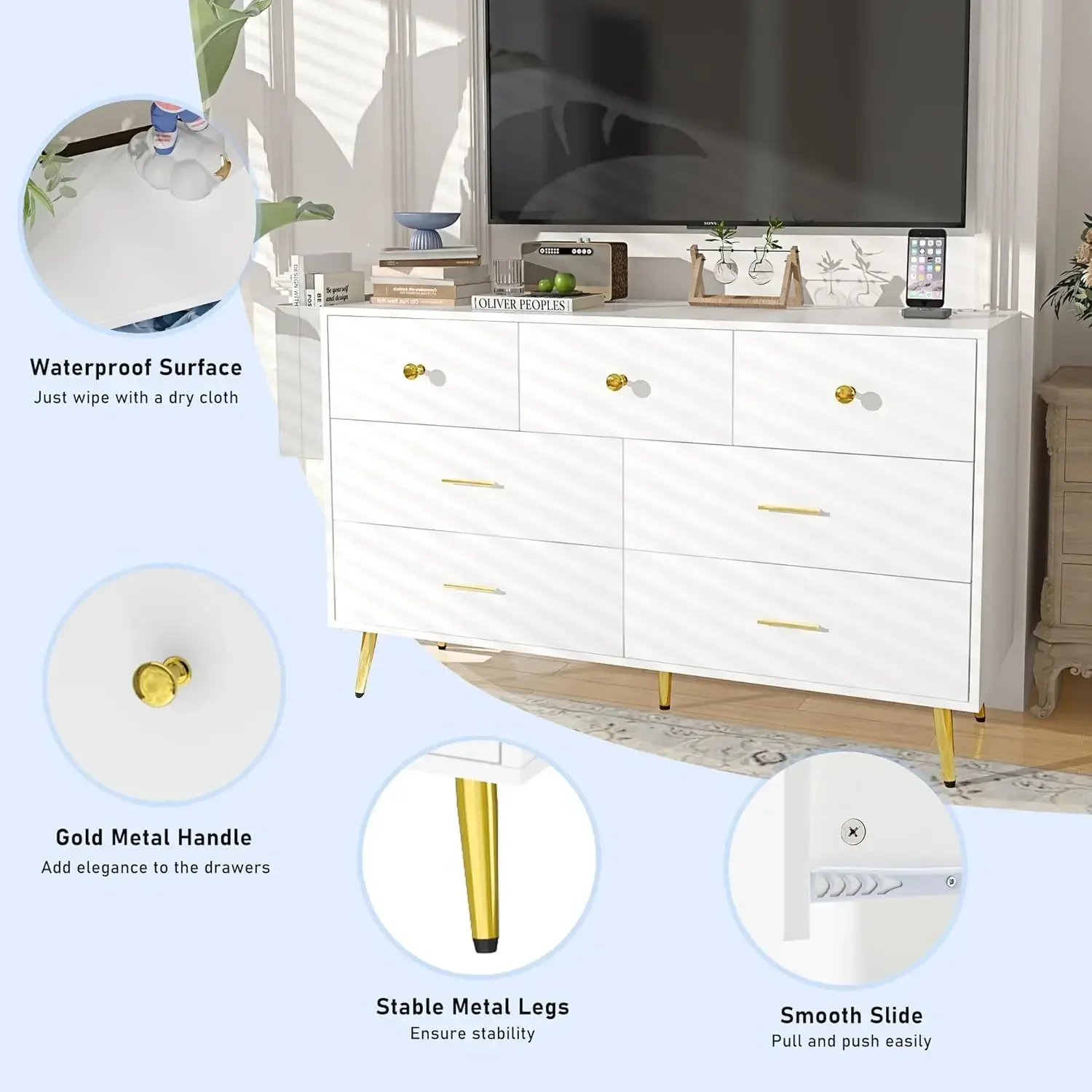 Drawer storage capacity