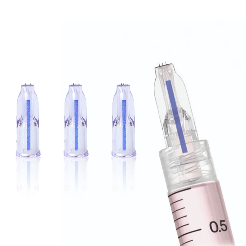 Nanosoft 3Pins Microneedle 34G 0.6/1.0/1.2/1.5 Single Disposable Neck Eyelid Care Tool Sterile Ultrafine Multi Needles