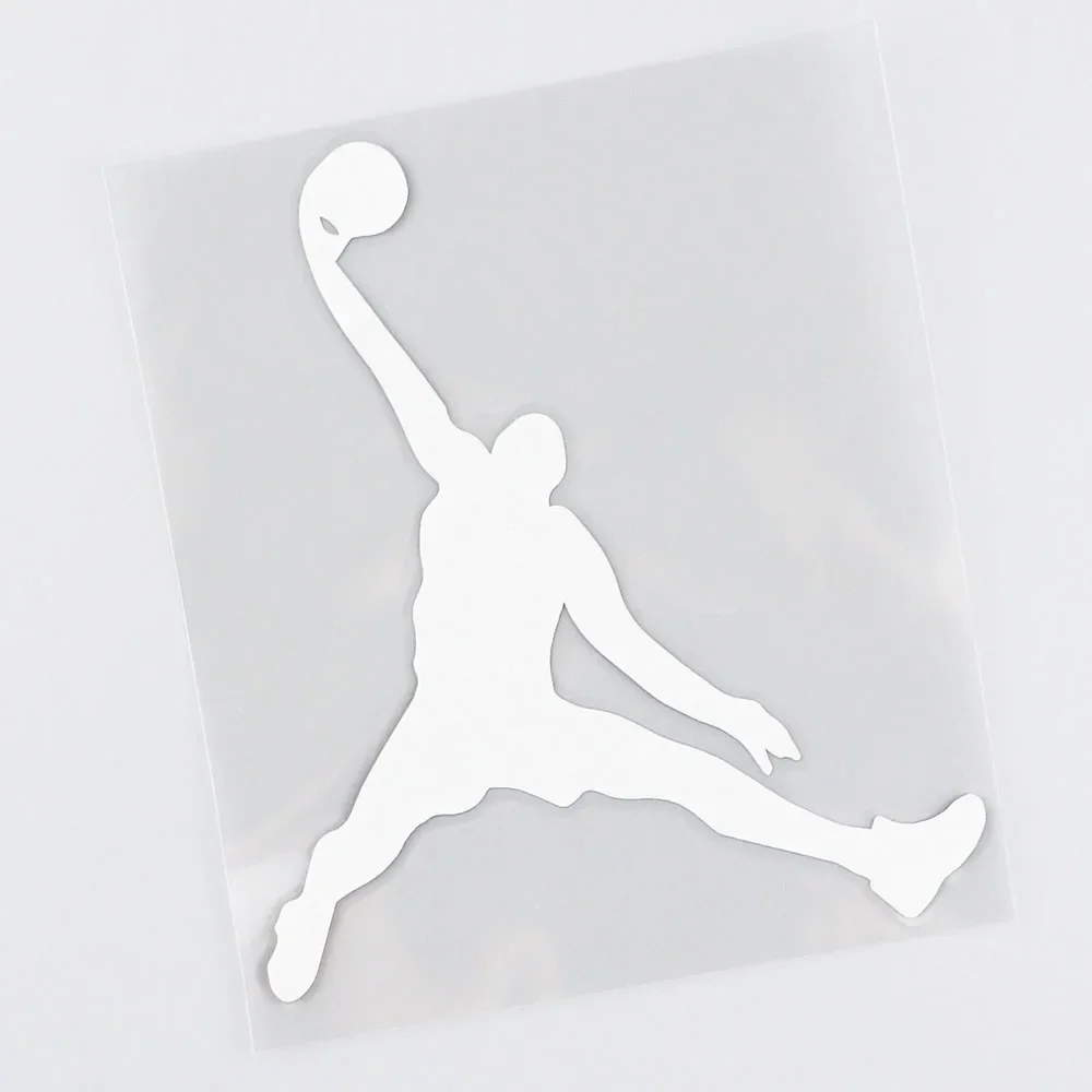 

13CM Interesting Jump Up The Basketball Car Accessories Rear Window Stickers on Motorcycle Decals Products Personality, Stylish,