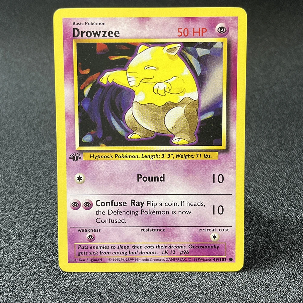 Classic First Edition Starmie Onix Abra Base Set Trading Card Collection - PTCG Proxy Toy Gift