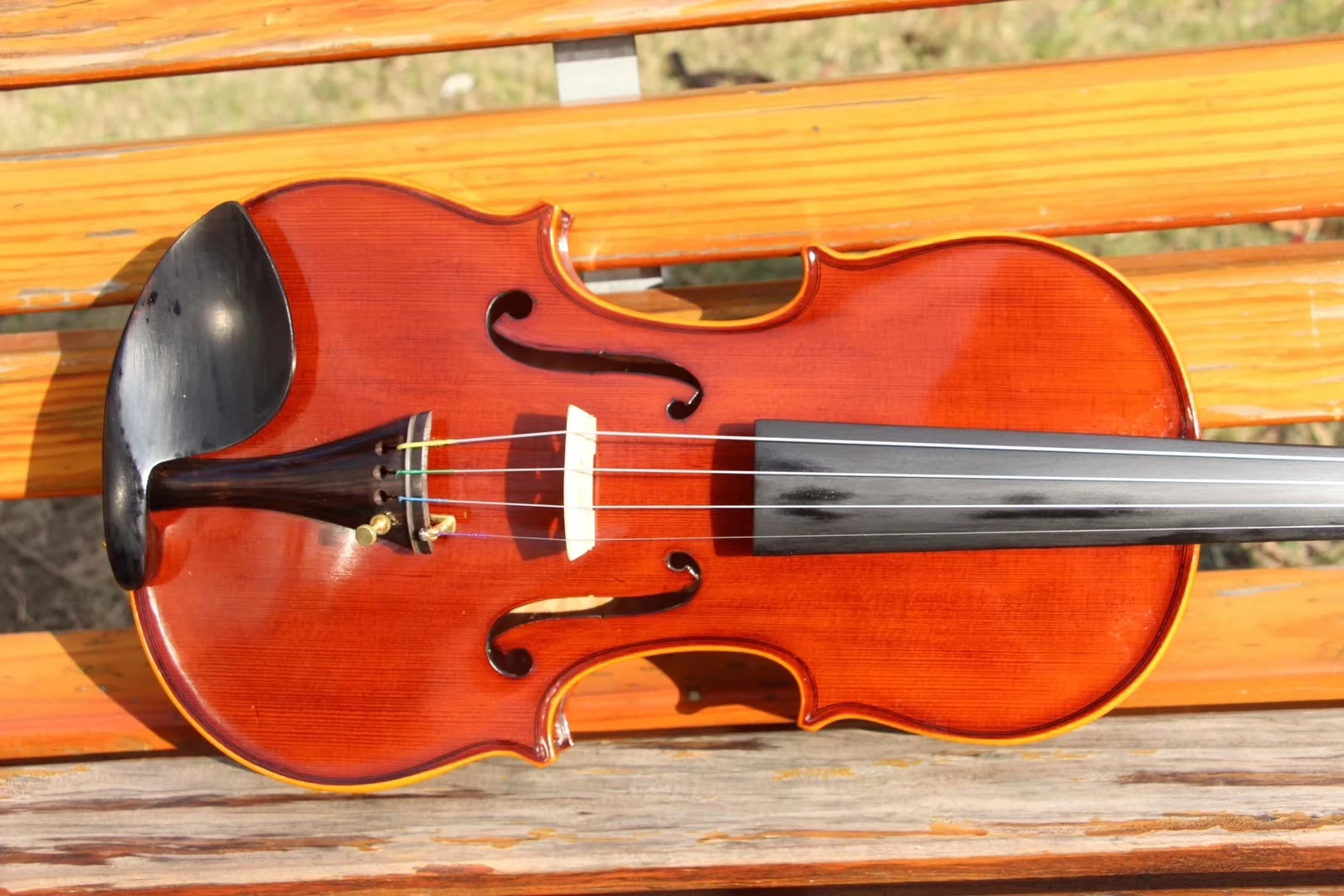 All European spruce Handmade Violin strong tone ！Italian retro Oil Varnish Violin 4/4 Professional brown violino