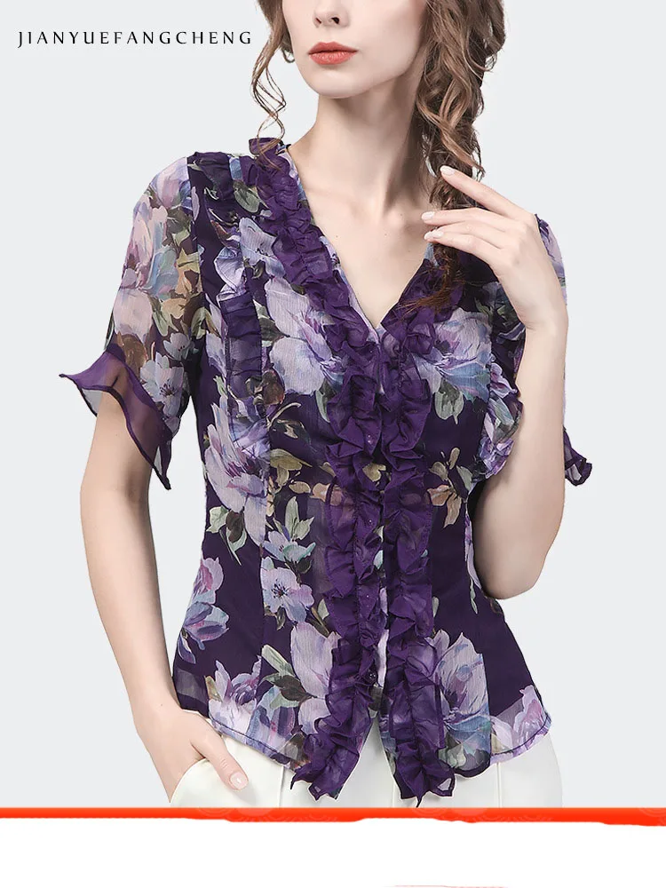 beautiful chiffon blouses