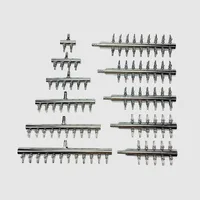 4/8Mm Aquarium Air Splitter ท่ออากาศไหล Air Valve Controller Switch Air Manifolds ก๊อก Aquarium อุปกรณ์เสริม 1