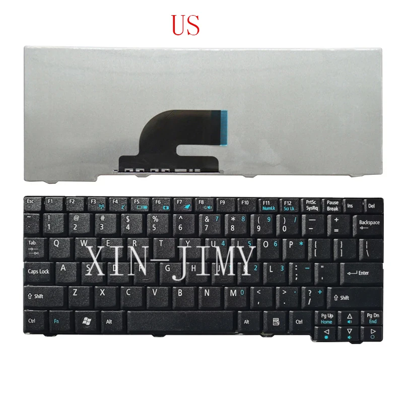 Клавиатура для ноутбука Acer Aspire One ZG5 D150 A150 A150L ZA8 ZG8 D210 D250 A110 AO531H Emachines EM250