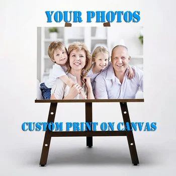 Pittura personalizzata su tela stampa HD personalizzata la tua immagine personalizzata Poster di arte della parete foto per la decorazione domestica del soggiorno