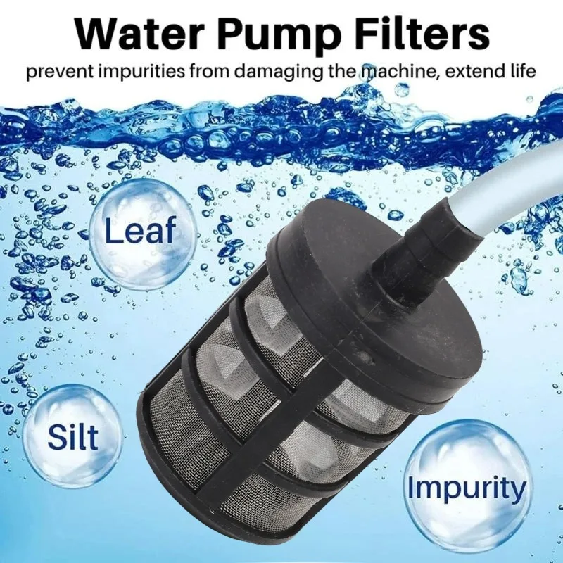 Suction Hose Filter Pressure Washer Hose Water Pump Suction Strainer Filter for 280/380 Intake Hose Garden Tools Accessories