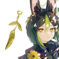 Anime Genshin Impact Tighnari Cosplay Earrings Ear Clip Fashion Jewelry Pendants Halloween Cosplay Costume Accessory 1