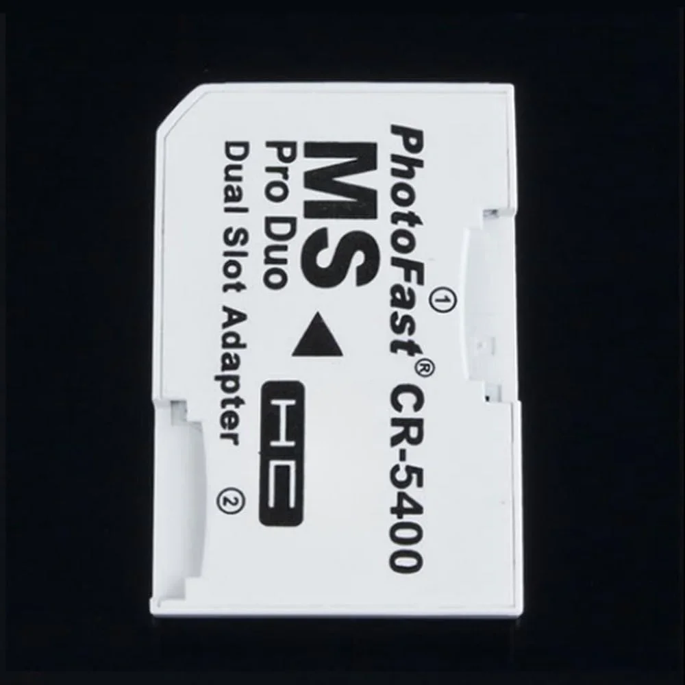 Memory Stick Pro Duo Card Reader Memory SD Card Adapter TF Flash for PSP 1000/2000/3000 Dual 2 Slot Adapter Convert