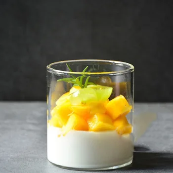 280/400ml Nordic Trasparente Ins Tazza da caffè Bicchiere da whisky Acqua Latte Bevanda fredda Bicchieri da vino Bicchieri Tazza da tè Contenitore per yogurt 1