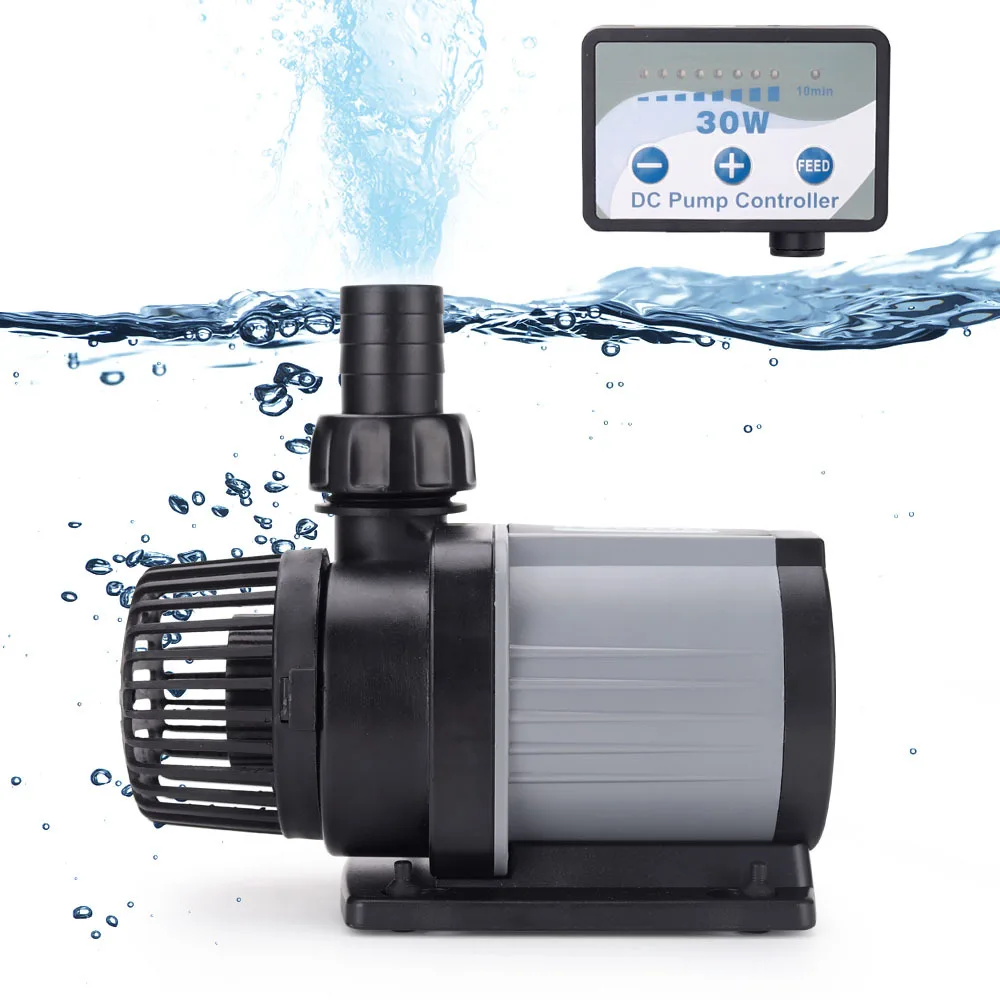 DC Water Pump Frequency Conversion Submersible Pump Fish Tank Water Flow Adjustable Energy-Saving water pump aquarium water pump fish tank pump