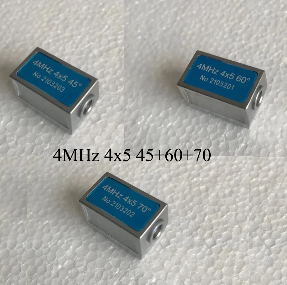 2MHz/4MHz 3x4 4x5 8x6 8x9 10x10 14x14 Angle Probe Transducer