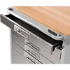 Seville Classics UltraHD Heavy Duty Rolling Cabinet Workbench Table w/Solid Wood Top Workstation for Garage, Office, Workshop 3
