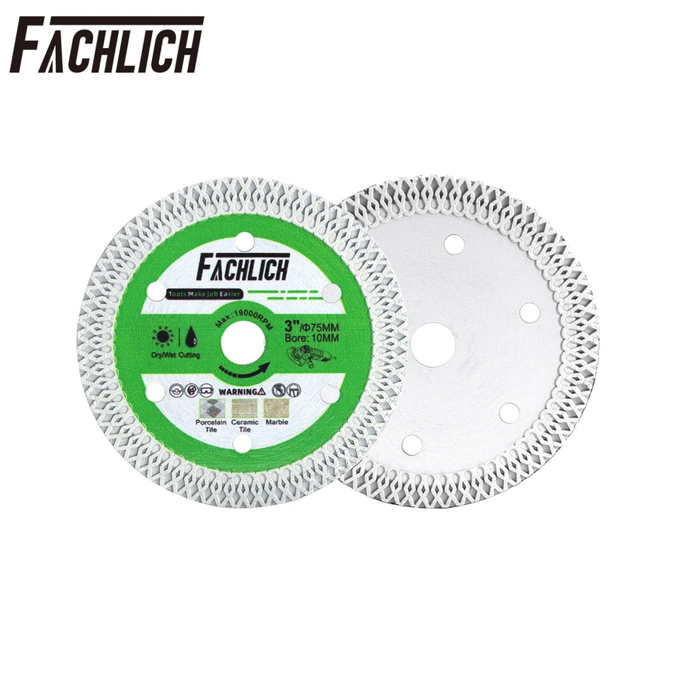 FOCSTOL Diamond Cutting Disc 3inch Dia 75mm Saw Blade For