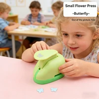 5×3×4.5cm Flower Punch, Kids DIY Paper Cut Embossing Tool, Labor-Saving Hole Punch for Scrapbooking & EVA Foam Crafts 6