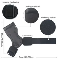 Gym Grips Palm Guards Cowhide Palm Protector Weightlifting Gymnastics Workout Gloves Grips Fitness Training Equipment 2