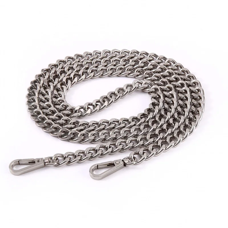 Cross-Border Classic Fashion Metal Chain Bag Strap, 110CM, Stylish and Detachable Bag Accessory