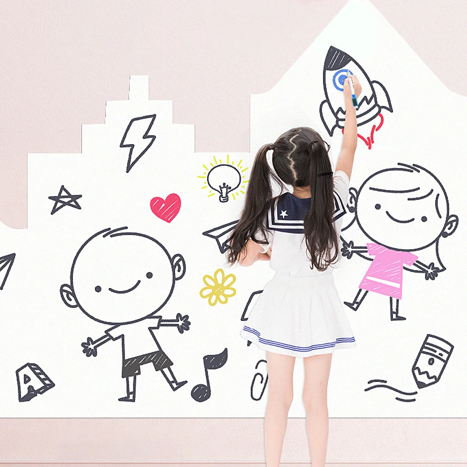 Quadro branco marcadores secos apagar pequeno caneta ímã drawingschool  suprimentos marcador borracha apagável branco limpar canetas magnéticas  placa - AliExpress, image size:960x960