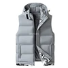 Autumn WInter 10XL 150kg Large Size Men Vest 9XL 8XL Bust 150cm Loose Fleece Vests 5
