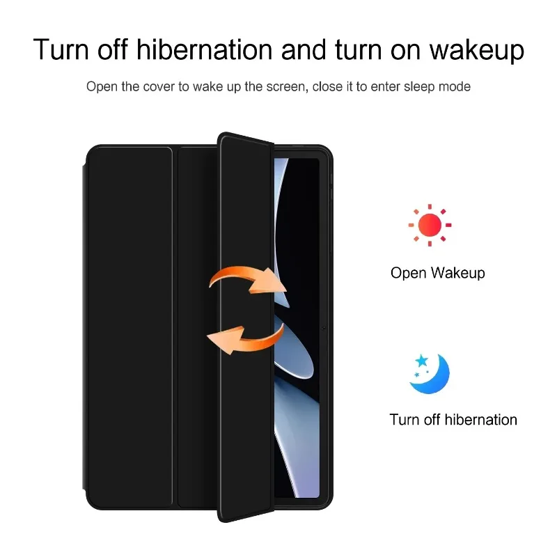 Premium Leather Folio Smart Tablet Case - 11.5 Inch